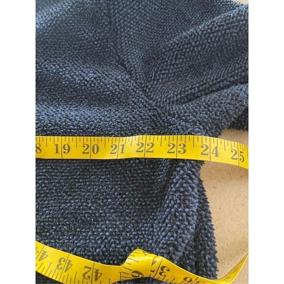 Tellu Ride Clothing Men's Blue Fleece Stand-Up Collar Quarter Zip Sweater XL - Picture 10 of 15